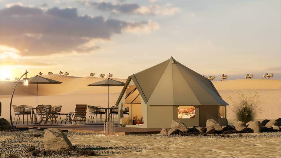 福海县露营酒店帐篷厂家